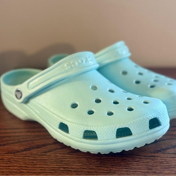 CROCS Turquoise Sandals - Picture 1 of 5